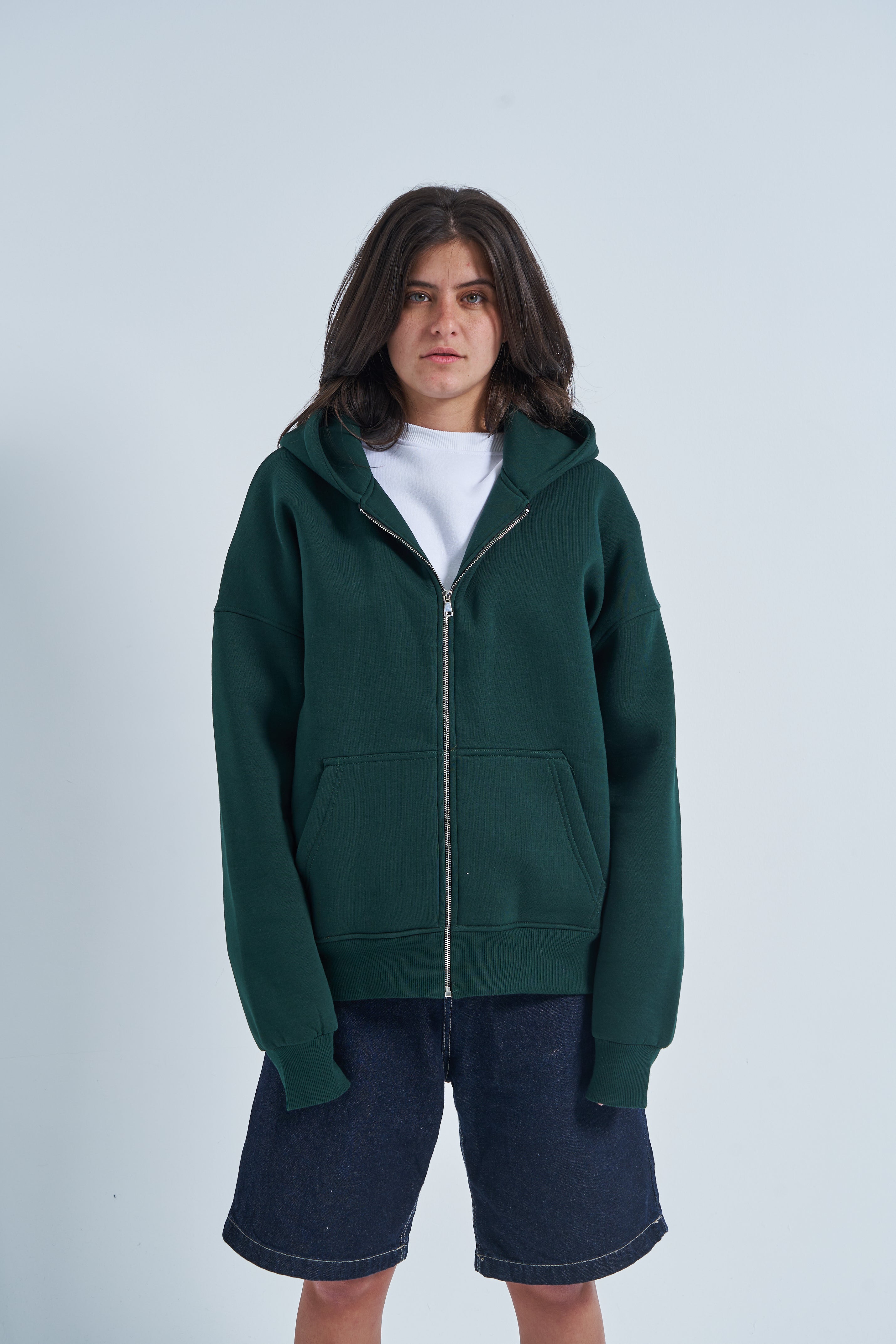illusion Jacket in Dark Green