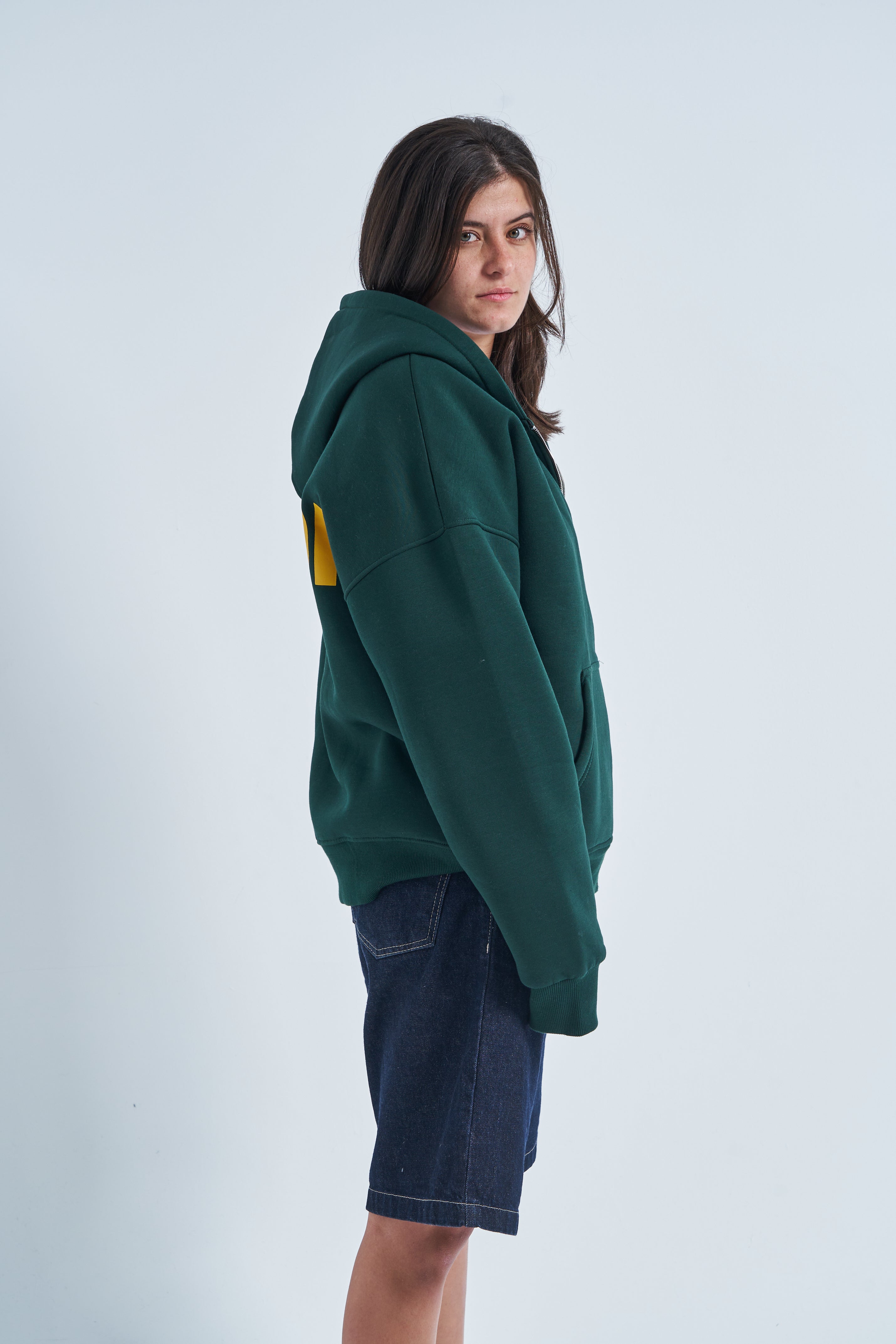 illusion Jacket in Dark Green