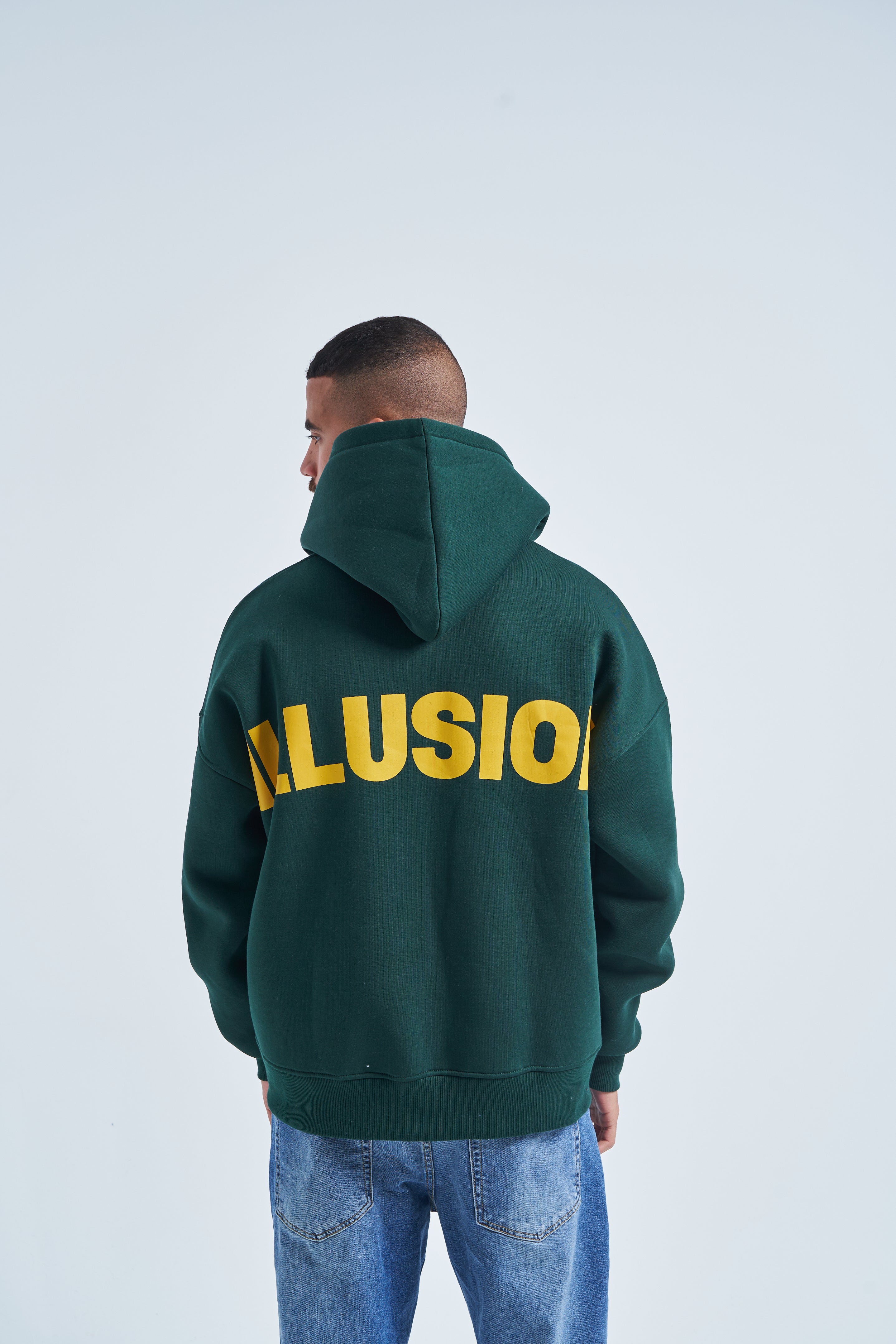 illusion Jacket in Dark Green