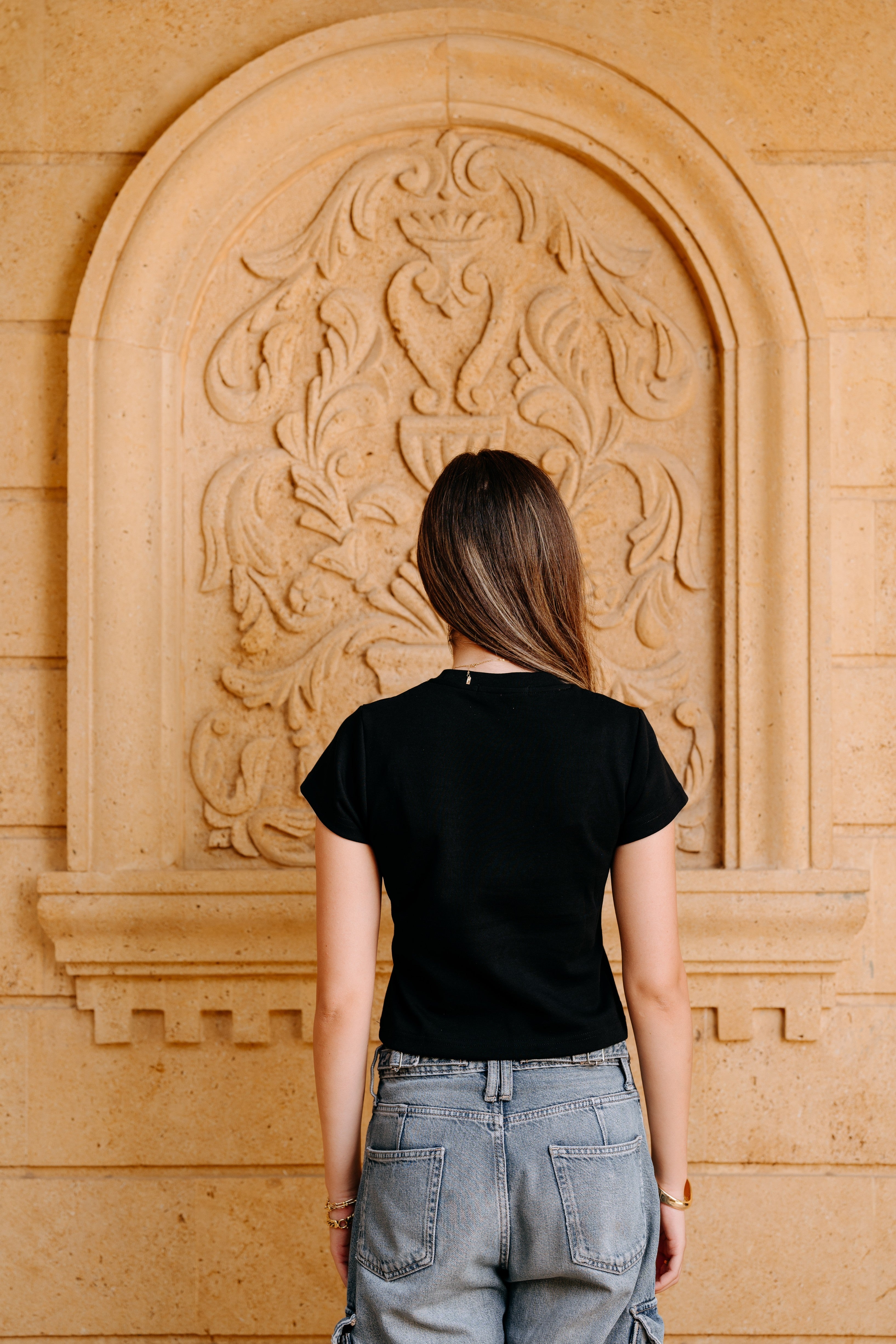 Black Baby Tee