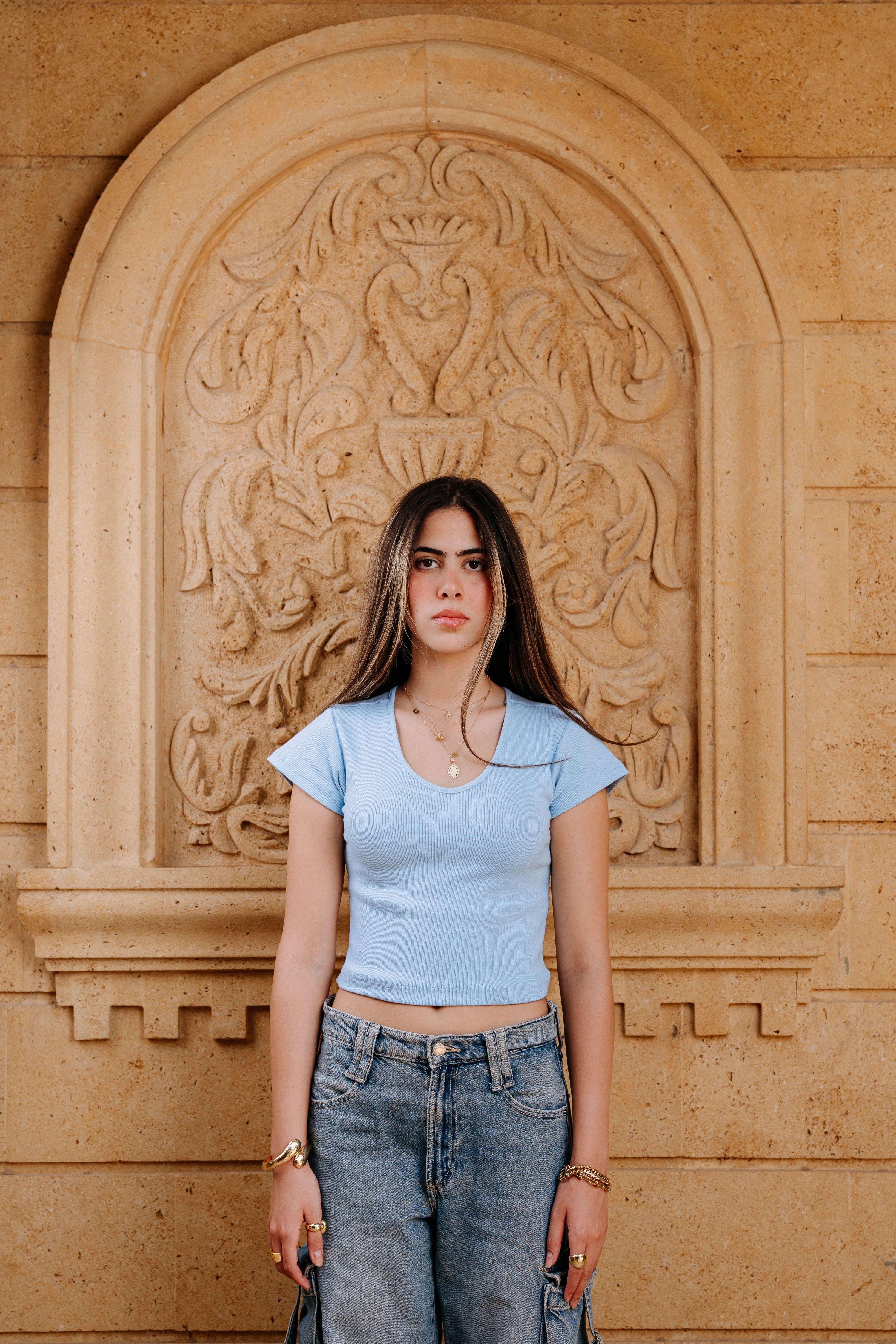 Baby Blue Top