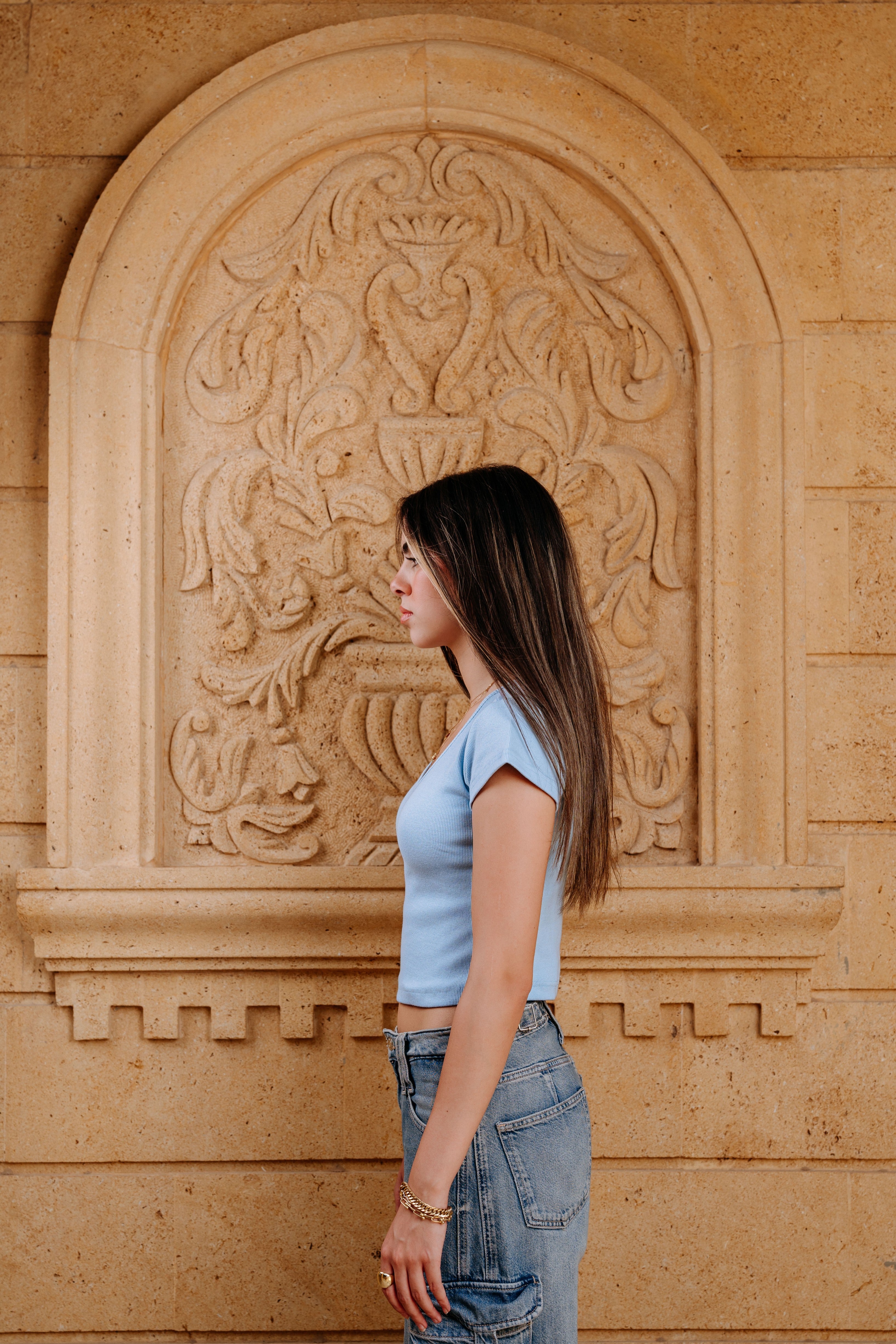 Baby Blue Top