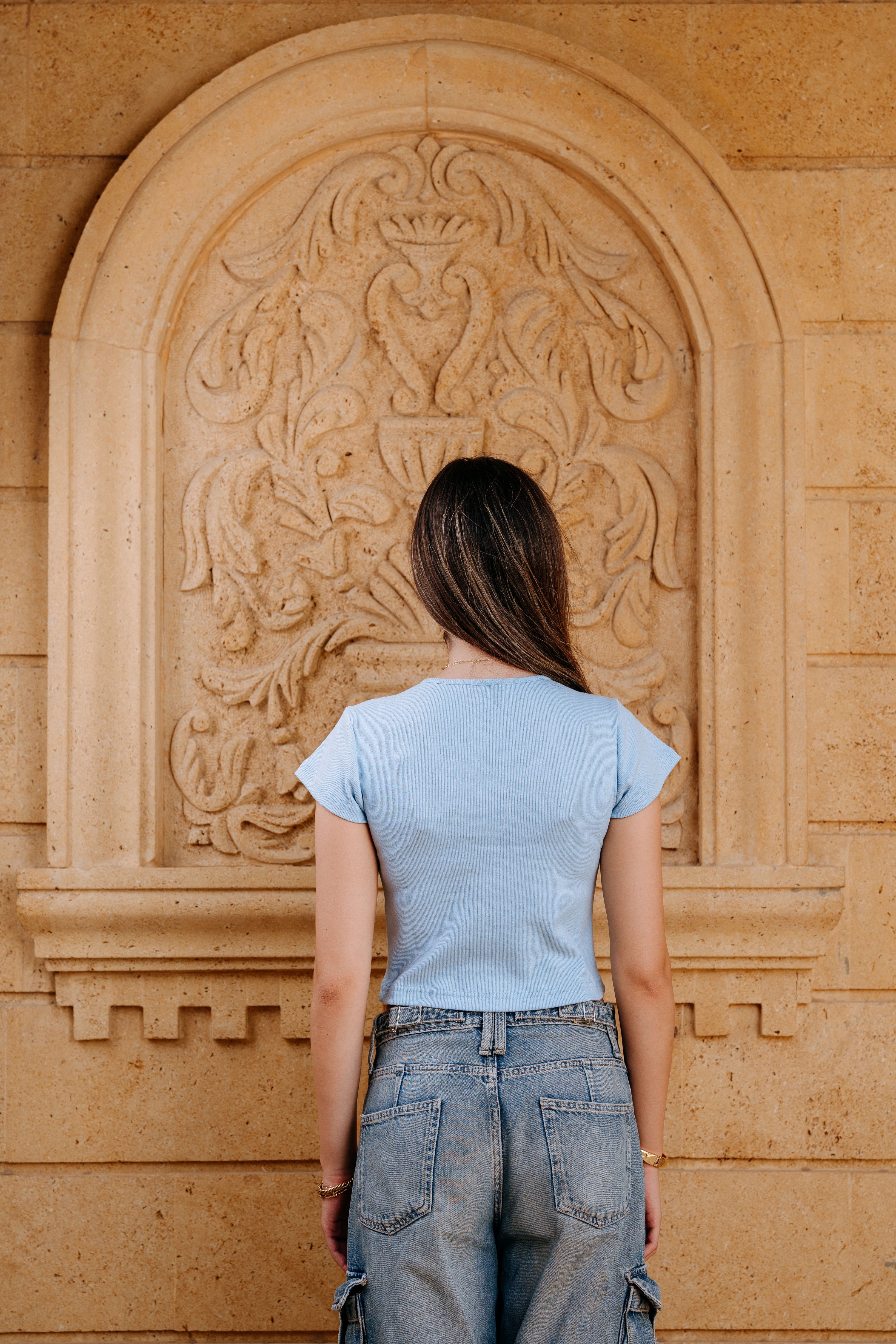 Baby Blue Top