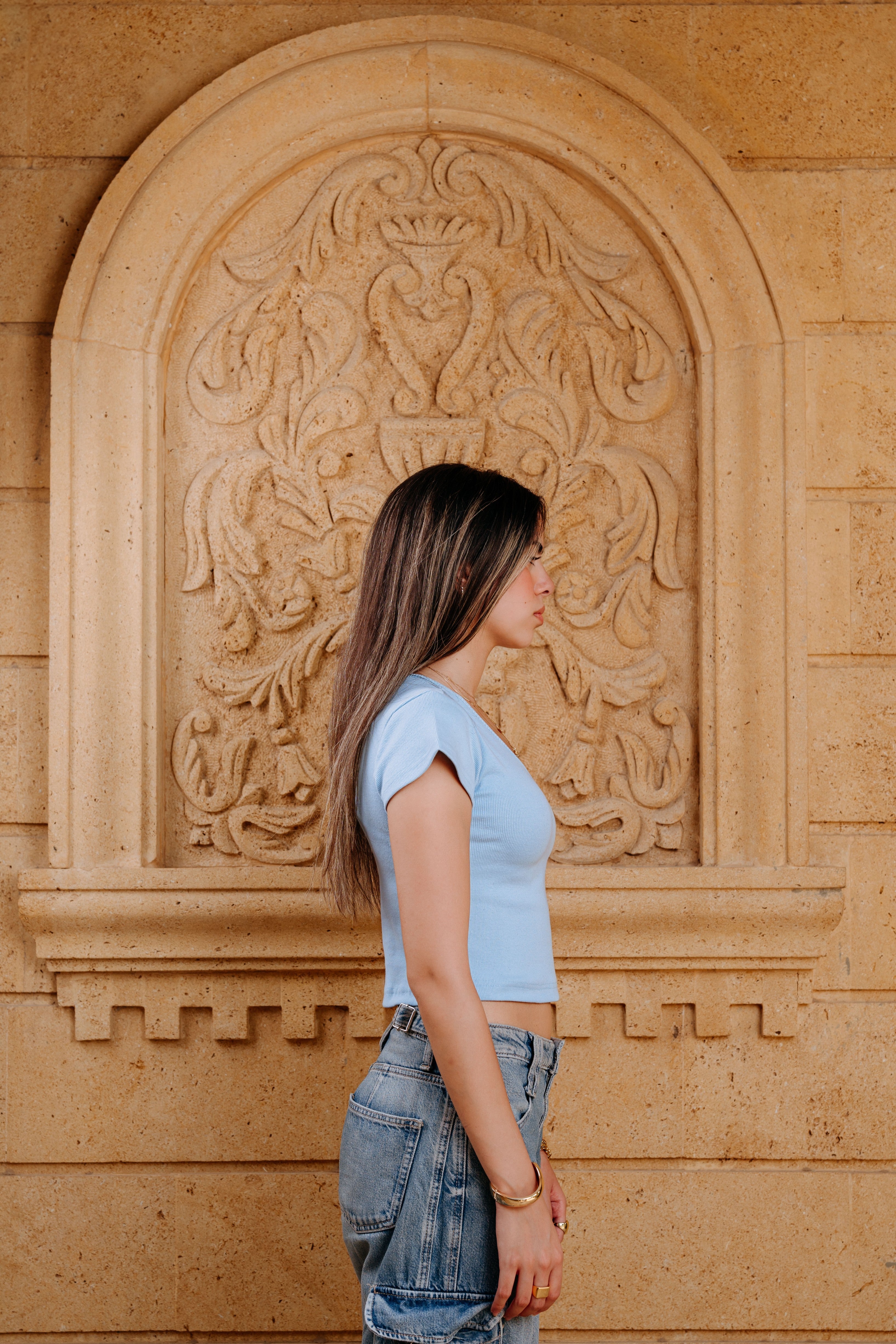 Baby Blue Top